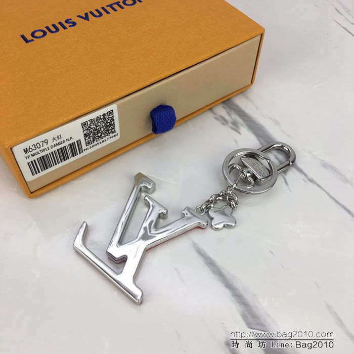 路易威登LV 頂級原單 同名手袋系列 雙功能搭扣 M63079紅色 LV CAPUCINES 包飾與鑰匙扣  ydh1030